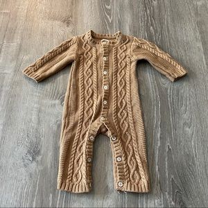 Baby GAP Knit Onesie Button Up
